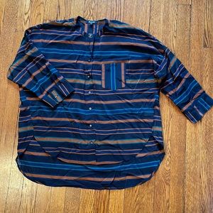 Madewell Clermont silk blouse, Size S